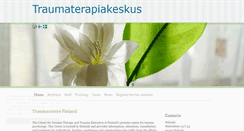 Desktop Screenshot of en.traumaterapiakeskus.com