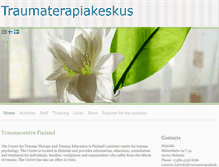 Tablet Screenshot of en.traumaterapiakeskus.com